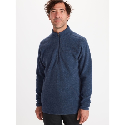 Jackets and Vests: Marmot Ryerson Fleece Mens Dark Blue Canada EJUTXG187
